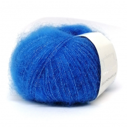 Silk Mohair Lux (Lana Gatto) 9376 ярко-голубой, пряжа 25г
