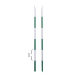 42142 Smartstix KnitPro спицы съемные 3,25мм для длины тросика 20-28см
