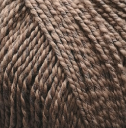 Papyrus (Fibra Natura) 229-24 кофейный, пряжа 50г