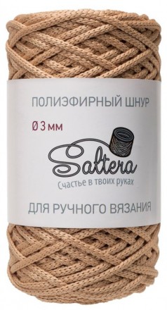 Saltera 04 персиковый шнур полиэфирный 200г