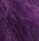 Mohair classik (Alize) 863 сливовый, пряжа 100г