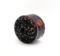 Yildiz (Himalaya) 58110 черный с золотом, пряжа 25г