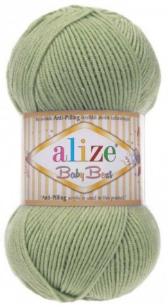 Baby Best (Alize) 138 оливка, пряжа 100г