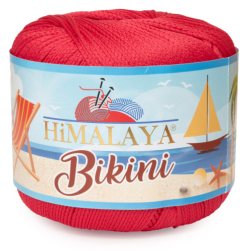 Bikini (Himalaya) 80607 красный, пряжа 50г