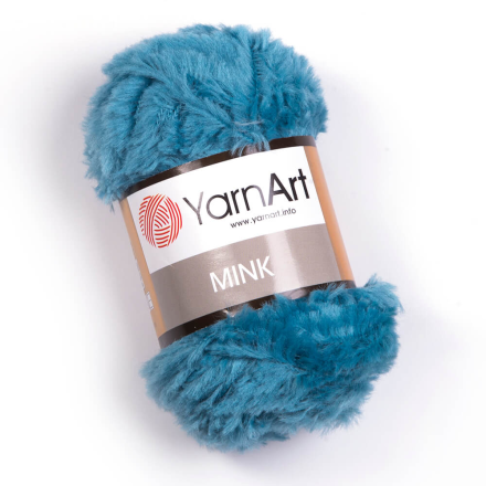 Mink (Yarnart) 349 гол.бирюза, пряжа 50г