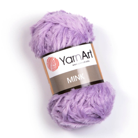 Mink (Yarnart) 350 сиреневый, пряжа 50г