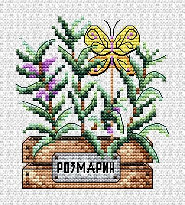 М-639 &quot;Розмарин&quot; набор для вышивки крестом