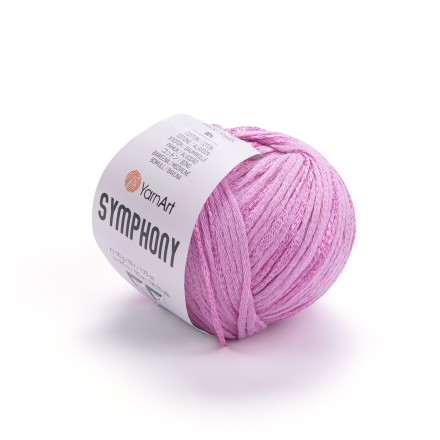 Symphony (Yarnart) 2116 ярк.розовый, пряжа 50г