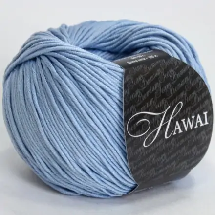 Hawai (Seam) 3840 св.голубой, пряжа 50г