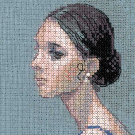100/054 &quot;Балерина&quot; набор для вышивки крестом