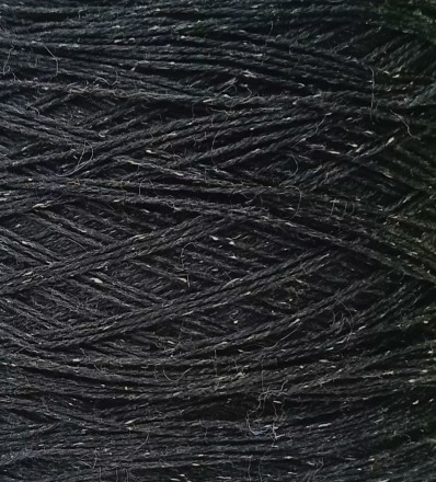 Carezza Tweed (Profilo S.N.C.) цв. Nerone Bot, пряжа бобинная итальянская 1г