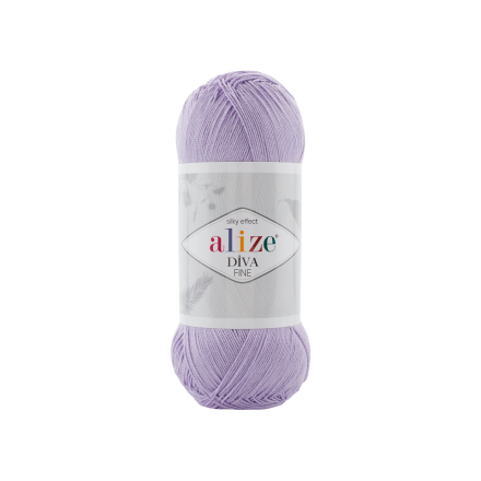 Diva Fine Forever (Alize) 158 сирень, пряжа 100г