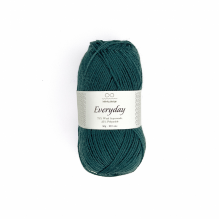Everyday (Infinity) 7251 т.морская волна, пряжа 50г