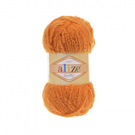 Softy (Alize) 06 т.оранжевый, пряжа 50г