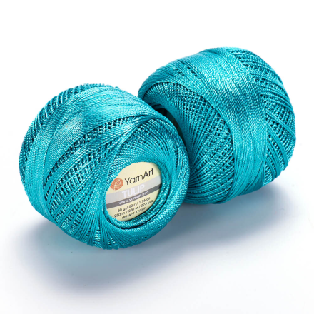 Tulip (Yarnart) 480 Бирюза, пряжа 50г