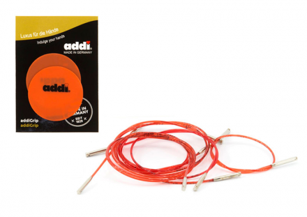 750-2/000 AddiClick Lace Short Tips, набор коротких круговых спиц со сменными лесками