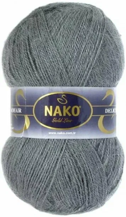 Mohair Delicate (Nako) 194 серый меланж, пряжа 100г