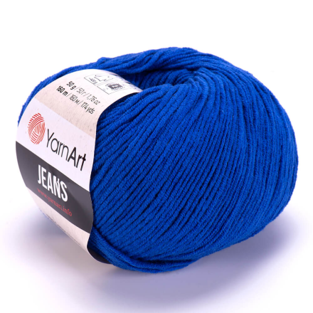 Jeans (Yarnart) 47 василек, пряжа 50г