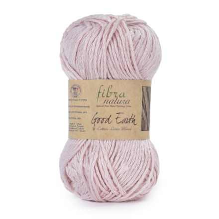Good Earth (Fibra Natura) 105 розовая пудра, пряжа 50г