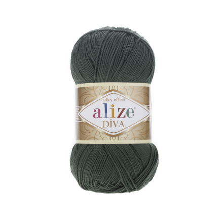 Diva (Alize) 131 хаки, пряжа 100г