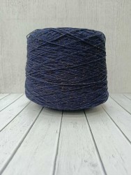 Tweed 2500 (Stock Yarn) цв.19-4109 After Midnight, пряжа бобинная итальянская 1г