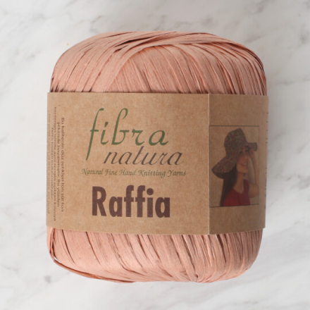 Raffia (Fibra Natura) 116-24 ореховый, пряжа 40г