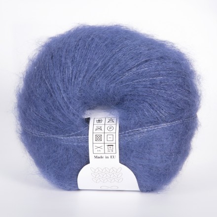 Silk Mohair (Infinity) 5575 темный синий, пряжа 25г