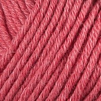 Cotton Merino (Infinity) 4327 малиновый меланж, пряжа 50г