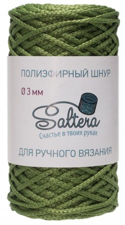 Saltera 21 хаки шнур полиэфирный 200г