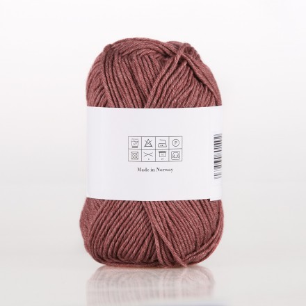 Cotton Merino (Infinity) 4344 темная пудра, пряжа 50г