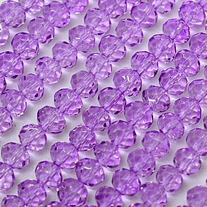 005/dyed &quot;аметист&quot; граненные бусины, рондели 4мм ~120шт