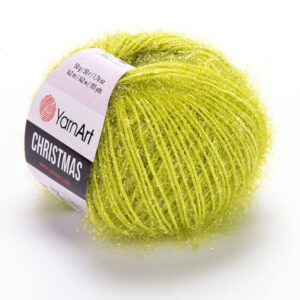 Christmas (Yarnart) 37 зеленое яблоко, пряжа 50г