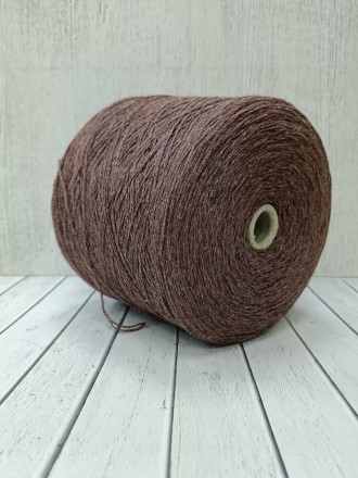 Tweed 5000 (Stock Yarn) цв.Burlwood, пряжа бобинная итальянская 1г