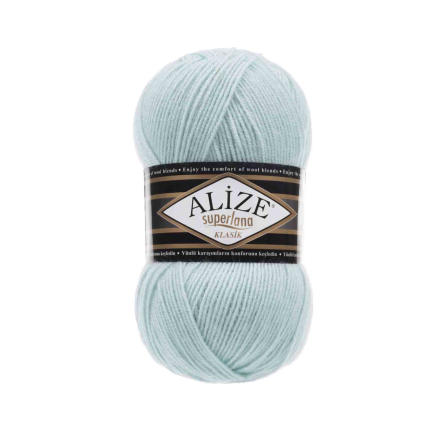 Superlana Klasik (Alize) 514 зимнее небо, пряжа 100г