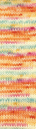 Superwash Artisan (Alize) 9012 осенний принт, пряжа 100г