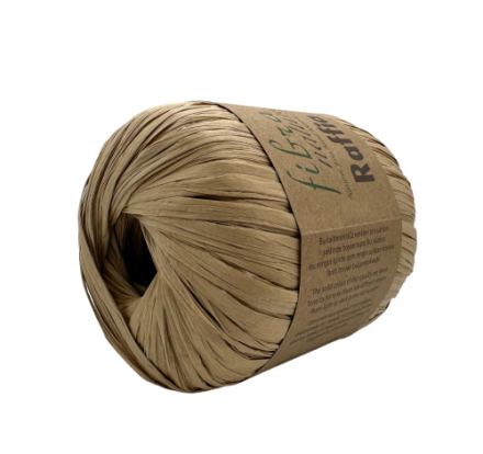 Raffia (Fibra Natura) 116-28 т.бежевый, пряжа 40г