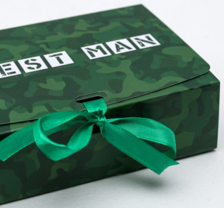 4532949 &quot;Best man&quot; коробка подарочная 16,5х12,5х5 см