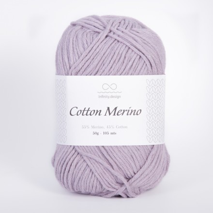 Cotton Merino (Infinity) 4631 светлая сирень, пряжа 50г