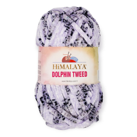 Dolphin Tweed (Himalaya) 92006 нежная сирень, пряжа 100г