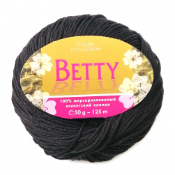 Betty (Weltus) 208 шоколад, пряжа 50г