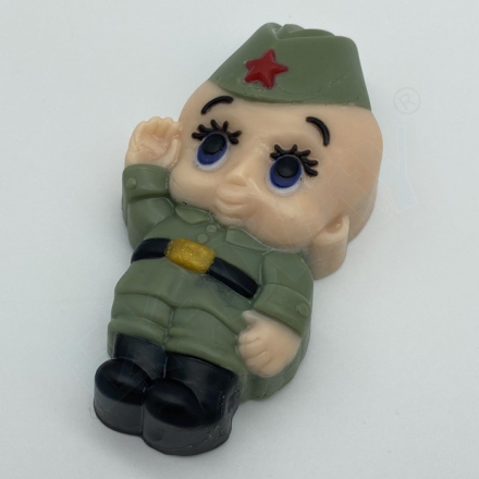 &quot;Малыш Солдат&quot; формочка для мыла