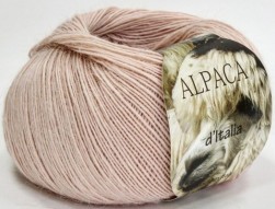 Alpaca d`Italia 32 пудра, пряжа 50г