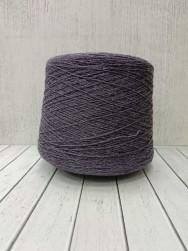 Tweed 5000 (Stock Yarn) цв.Black Plum, пряжа бобинная итальянская 1г