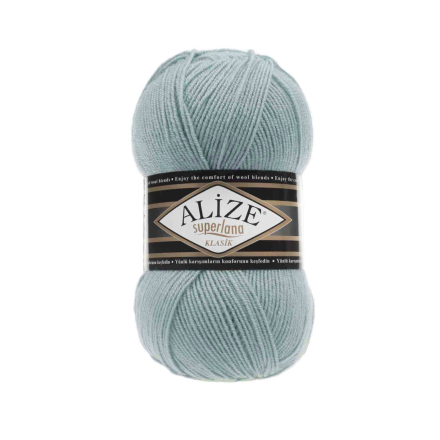 Superlana Klasik (Alize) 463 мята, пряжа 100г