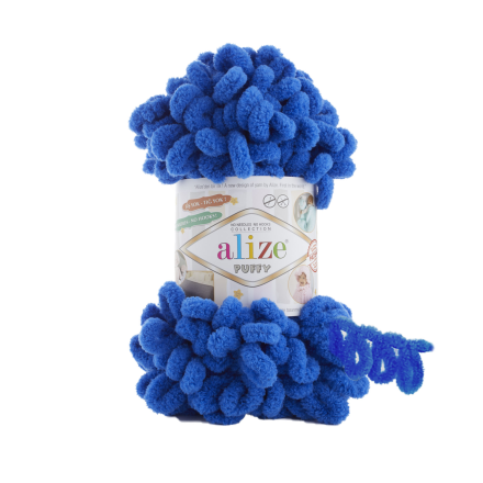 Puffy (Alize) 141 василек, пряжа 100г