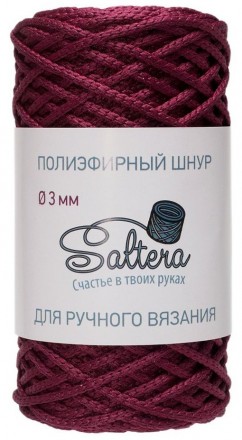 Saltera 32 сливовый шнур полиэфирный 200г