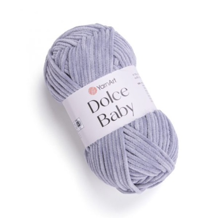 Dolce Baby (Yarnart) 782 стальной, пряжа 50г
