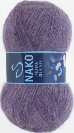 Mohair Delicate (Nako) 23331-6149 св.пыльная сирень, пряжа 100г
