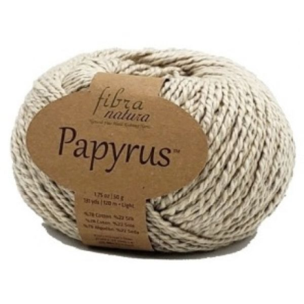 Papyrus (Fibra Natura) 229-22 бежевый, пряжа 50г