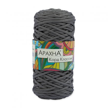 Cord Classic (Arachna) 16 серый, пряжа 200г
